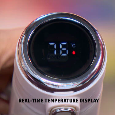 12 Hours Hot - Vacuum Insulated Stainless Steel Flip Flask With Temperature Display (450 ML) (1TFF1) - Image 5