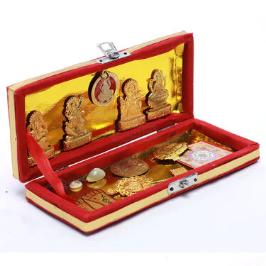 13 Pcs Shri Dhan Laxmi Kuber Bhandari Yantra (13SDLKBY) - Image 2