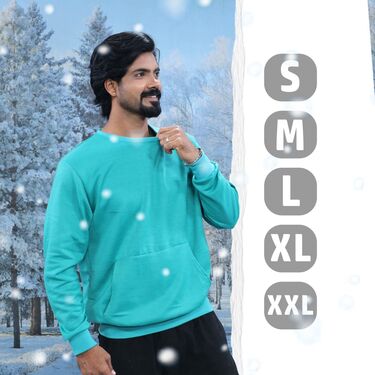 2 Mens Stylish Fleece Sweatshirt BOGO (2FT1) - Image 2