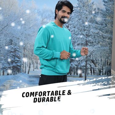 2 Mens Stylish Fleece Sweatshirt BOGO (2FT1) - Image 5