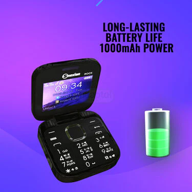 2 Sim Dual Screen Flip Mobile With Camera And With Free Stylish Watch (M2 Mini W) - Image 3