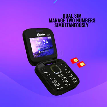 2 Sim Dual Screen Flip Mobile With Camera And With Free Stylish Watch (M2 Mini W) - Image 8