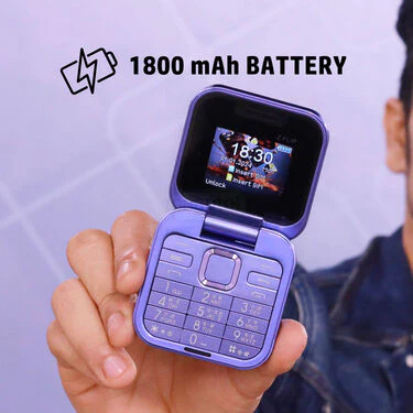 2 Sim Flip Phone With Camera & 4 Languages (PMH1) - Image 5