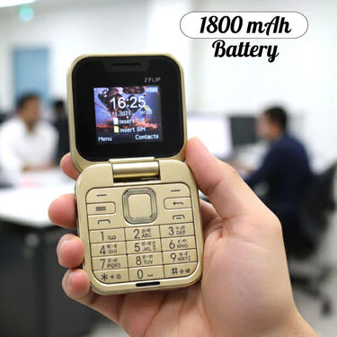 2 Sim Flip Phone With Camera & 4 Languages (PMH1 G) - Image 3