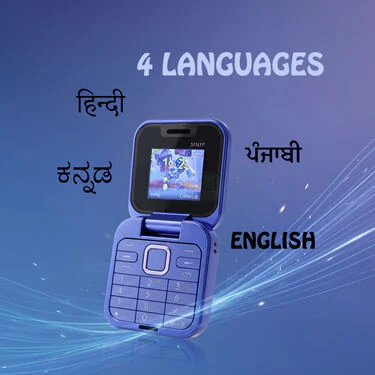 2 Sim Flip Phone With Camera & 4 Languages (PMH1 P) - Image 3