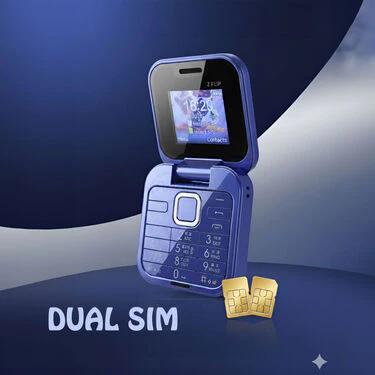 2 Sim Flip Phone With Camera & 4 Languages (PMH1 P) - Image 6