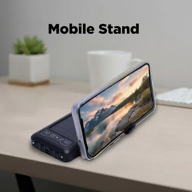 20000 Mah Solar Powerbank With Inbuilt Cables (PB34) - Image 2