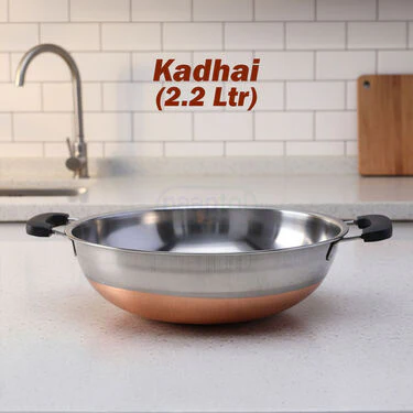 21 Pcs Copper Bottom Multipurpose Cook & Serve Set (21CC1) - Image 10