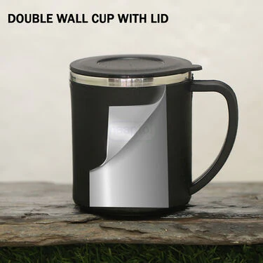 24 Hours Hot or Cold Designer Insulated Flask (500 ml) + Double Wall Cup with Lid (1F1C3) - Image 4