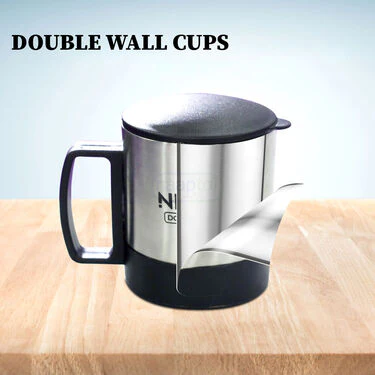 24 Hours Hot or Cold Insulated Flask (1.0 Ltr) + 2 Double Wall Cup With Lid (1F2C2) - Image 5