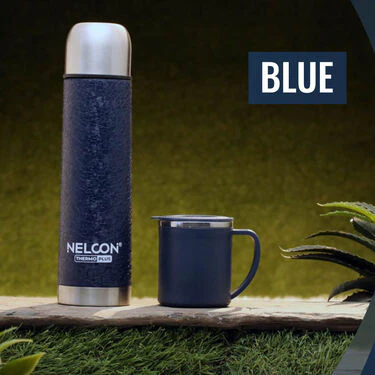 24 Hours Hot or Cold Insulated Flask + Double Wall Cup - Image 3