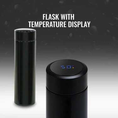 24 Hrs Hot & Cold Flask With Temperature Display - Buy 1 Get 1 Free (2TF1) - Image 3
