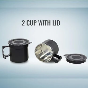 24 Hrs Hot & Cold Flask with Temperature Display + Free 2 Double Wall Cups (1TF2C) - Image 3
