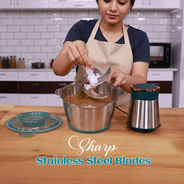 2L Stainless Steel Electric Meat Chopper (EC9) - Image 2