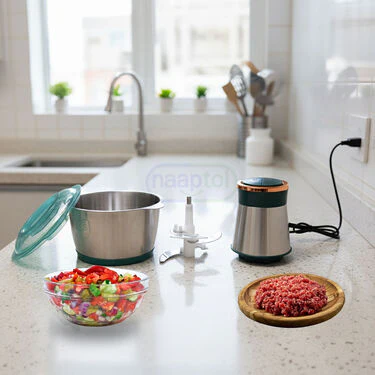 2L Stainless Steel Electric Meat Chopper (EC9) - Image 5