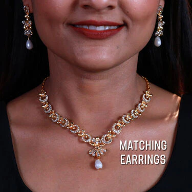 3 Austrian Diamond Necklace Set (3AUD23) - Image 4