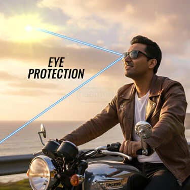 3 In 1 Frame Glasses Polarized with Magnetic Clip On Frame (FFPC1) - Image 3