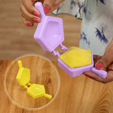 3 in 1 Puri Kachori & Gujiya Maker + Free 6 Sweet & Snack Maker (PKG6) - Image 12