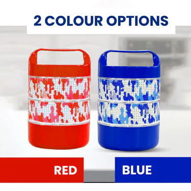 3 Layer Designer Steel Insulated Tiffin - BOGO - Image 3
