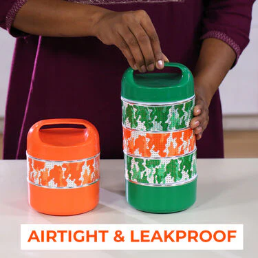 3 Layer Designer Steel Insulated Tiffin - BOGO - Image 5
