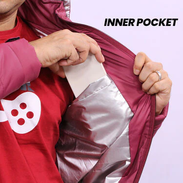 3 Layer Super Warm Puffer Jacket with Hood (MPJ-1) - Image 7