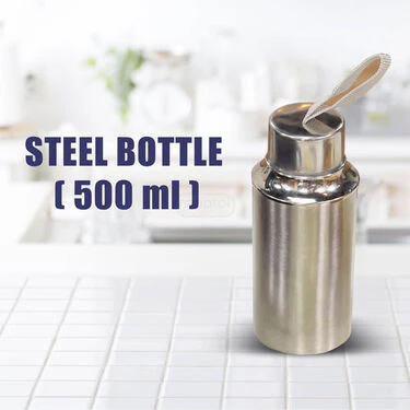 3 Vacuum Insulated Steel Lunch Box with Steel Bottle (3ISLBB) - Image 6