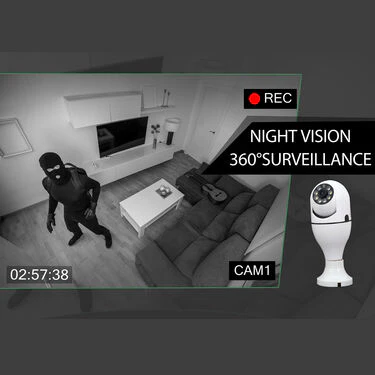 360 Degree Rotating Live Wi-Fi CCTV Camera (CCTV 3) - Image 7