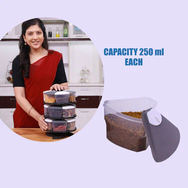 360 Rotating 18 Container Spice Rack (18CSR1) - Image 2