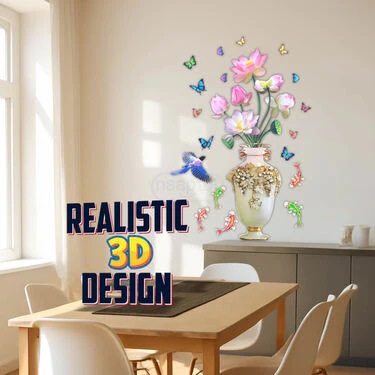 3D Floral Wall Sticker (3DWS6) - Image 5