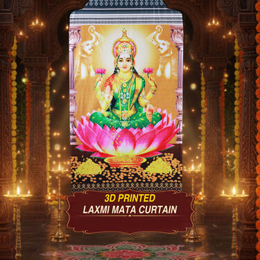 3d Printed Laxmi Mata Curtain (CU11) - Image 2