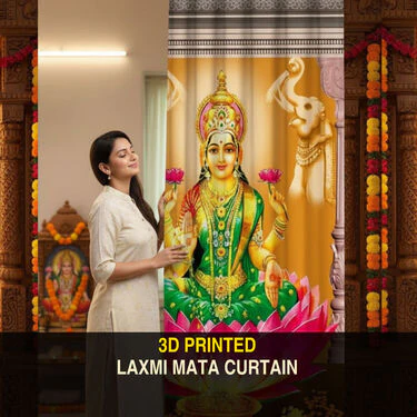 3d Printed Laxmi Mata Curtain (CU11) - Image 3