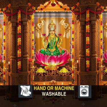 3d Printed Laxmi Mata Curtain (CU11) - Image 4