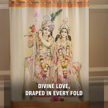 3D Printed Radha Krishna Curtain (CU15) - Image 3