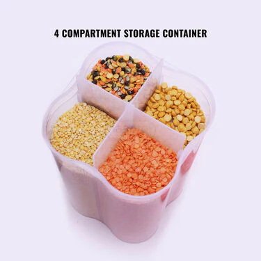 4 Compartment Storage Containers - Buy 1 Get 1 Free (4CSC1) - Image 2