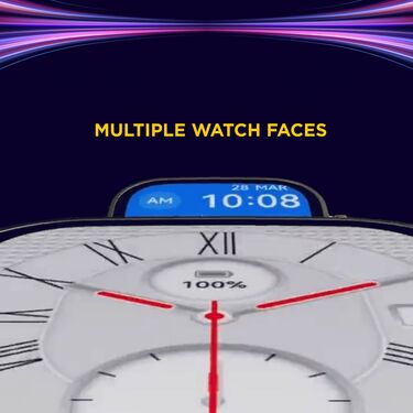 4 in 1 Big Screen Bluetooth Calling Smart Watch With Free Wireless Bluetooth Earpods (BCSW31) - Image 6