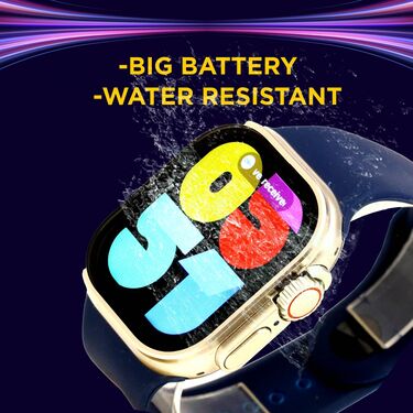 4 in 1 Big Screen Bluetooth Calling Smart Watch With Free Wireless Bluetooth Earpods (BCSW31) - Image 7