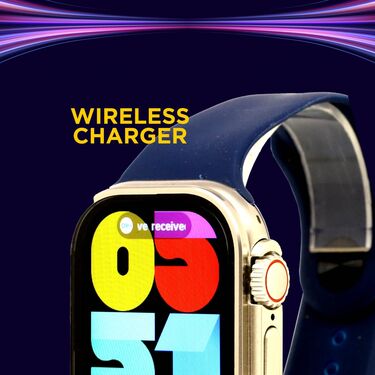 4 in 1 Big Screen Bluetooth Calling Smart Watch With Free Wireless Bluetooth Earpods (BCSW31) - Image 8