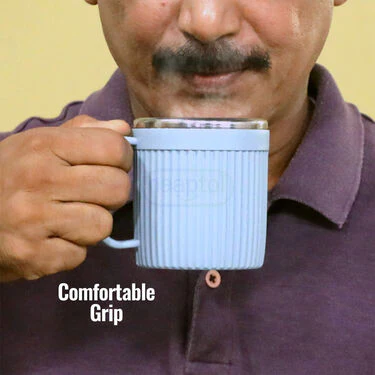 4 Pcs Double Wall Cup With lid (4CL2) - Image 6