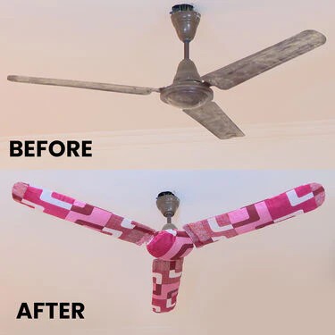 4 Pcs Protective Designer Fan Cover Set - Buy 2 Get 1 Free (B2G1FC) - Image 7