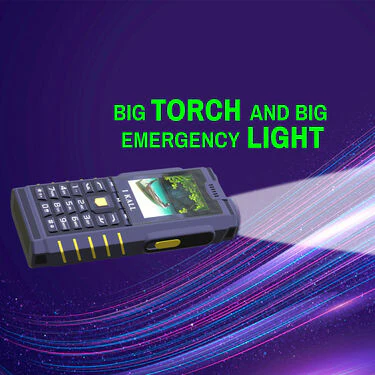 4 SIM Big Battery Big Mobile with Inbuilt Powerbank, Torch And Emergency Light (K41) - Image 3