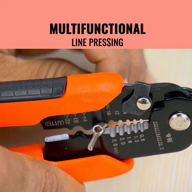 5 IN 1 Wire Stripper Multifunctional Wire Cutter And Stripping Pliers (HT46) - Image 3