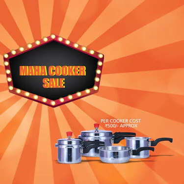 5 ltr + 3 ltr + 2 ltr + 1.5 ltr Pressure Cooker Combo (4PC3) - Image 8