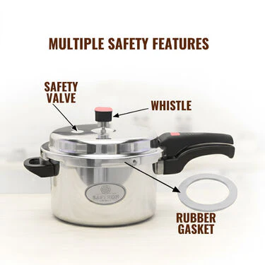 5 ltr+3ltr+2tr + 1.5 ltr Pressure Cooker Combo (4PC5) - Image 3