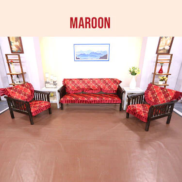 5 Seater Designer Sofa Cover Set (5SC1) - Image 6