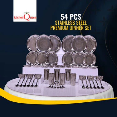 54 Pcs Stainless Steel Premium Dinner Set (54SDS) - Image 2