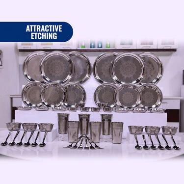 54 Pcs Stainless Steel Premium Dinner Set (54SDS) - Image 3
