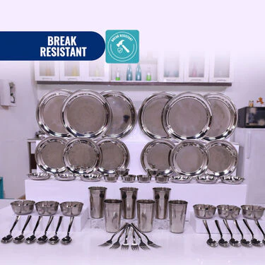 54 Pcs Stainless Steel Premium Dinner Set (54SDS) - Image 5