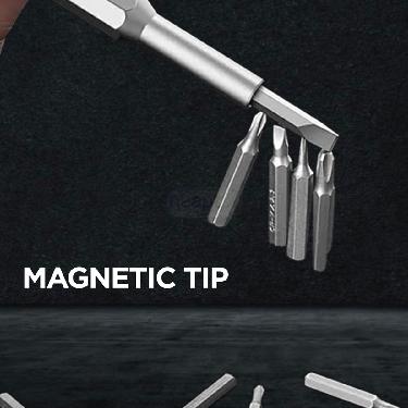 6 in 1 Hammer Torch + 15 Pc Magnetic Screwdriver Set (HT39) - Image 5