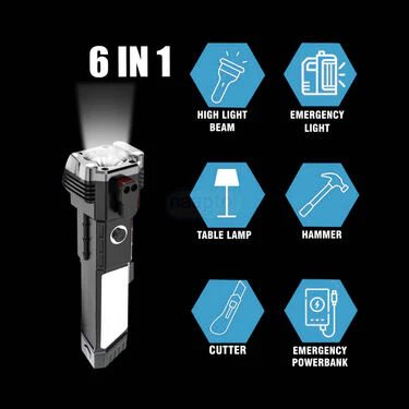 6 in 1 Hammer Torch with 25 in 1 Magnetic Screwdriver Set (HT33) - Image 5