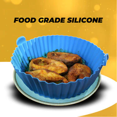 6 Pcs Silicon Tray For Microwave Oven Air fryer Cooking (STAC) - Image 5